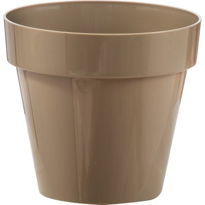 Vaso Standard tortora in plastica 21 cm Vaso Standard tortora in plastica 21 cm
