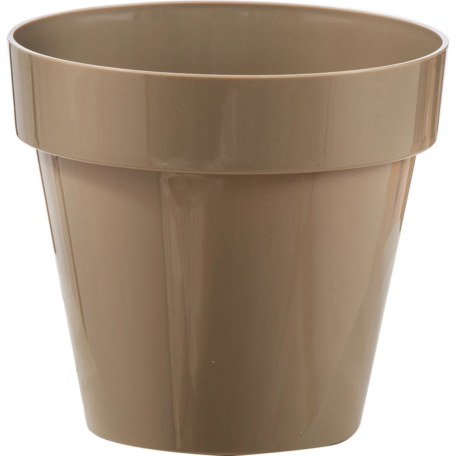 Vaso Standard tortora in plastica 21 cm Vaso Standard tortora in plastica 21 cm