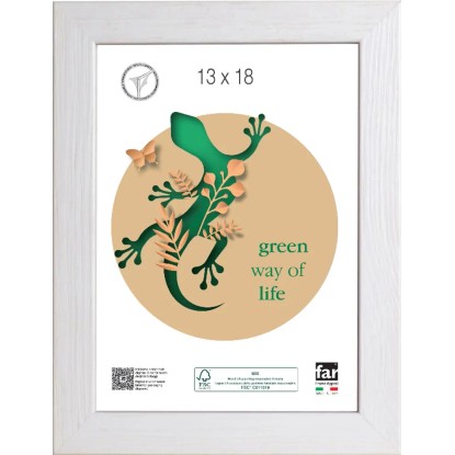 Cornice da muro Newman bianco 40x50 cm Cornice da muro Newman bianco 40x50 cm