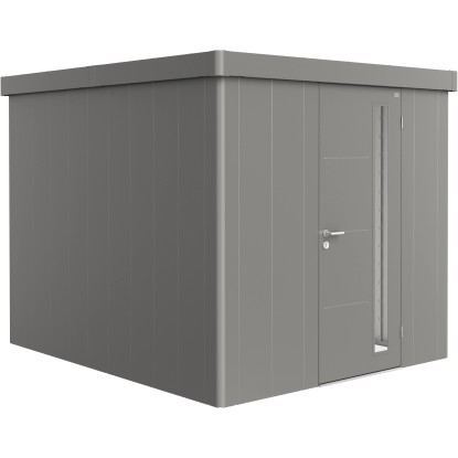 Casetta da giardino Neo 3B Grigio quarzo metal. 222x236x292 cm 1 porta Casetta da giardino Neo 3B Grigio quarzo metal. 222x236x292 cm 1 porta