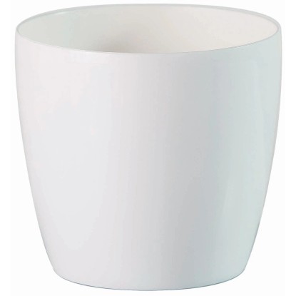 Vaso da interno Stars in plastica ø 20 cm bianco Vaso da interno Stars in plastica ø 20 cm bianco