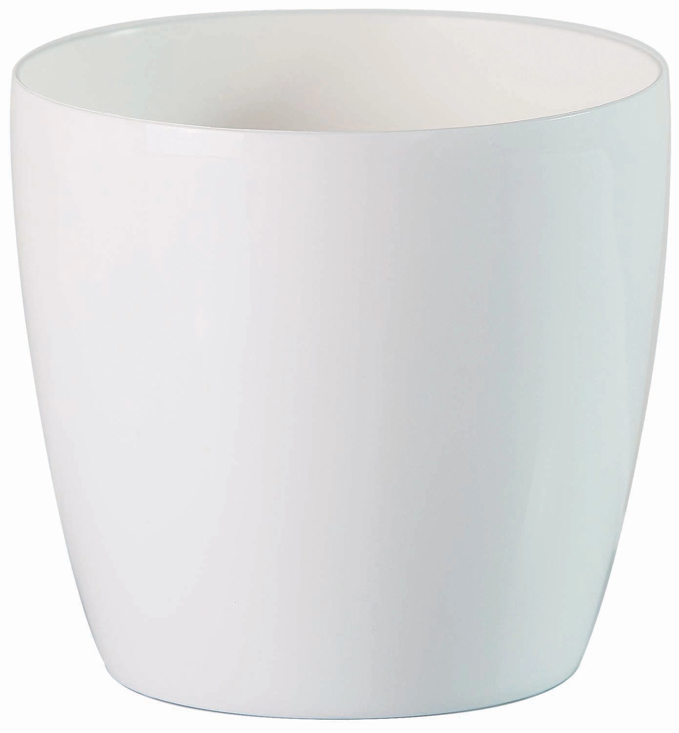Vaso da interno Stars in plastica ø 20 cm bianco Vaso da interno Stars in plastica ø 20 cm bianco