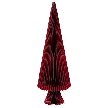 Albero di carta rosso scuro 80 cm Albero di carta rosso scuro 80 cm