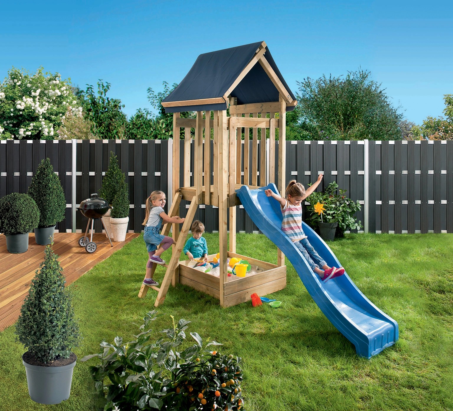 Castello da gioco per giardino "Max" Castello da gioco per giardino "Max"