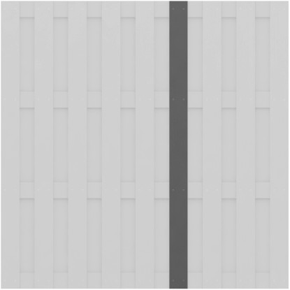 Listello verticale per recinzione frangivista Jumbo WPC antracite Listello verticale per recinzione frangivista Jumbo WPC antracite