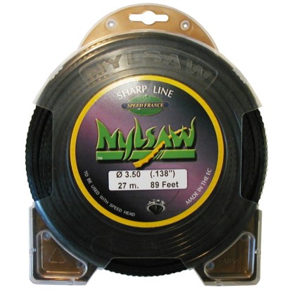 Filo di nylon seghettato Nylsaw Ø 4 mm x 27 m Filo di nylon seghettato Nylsaw Ø 4 mm x 27 m