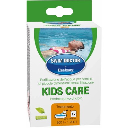 Purificatore per piscine Kids Care 5 bustine Bestway Purificatore per piscine Kids Care 5 bustine Bestway