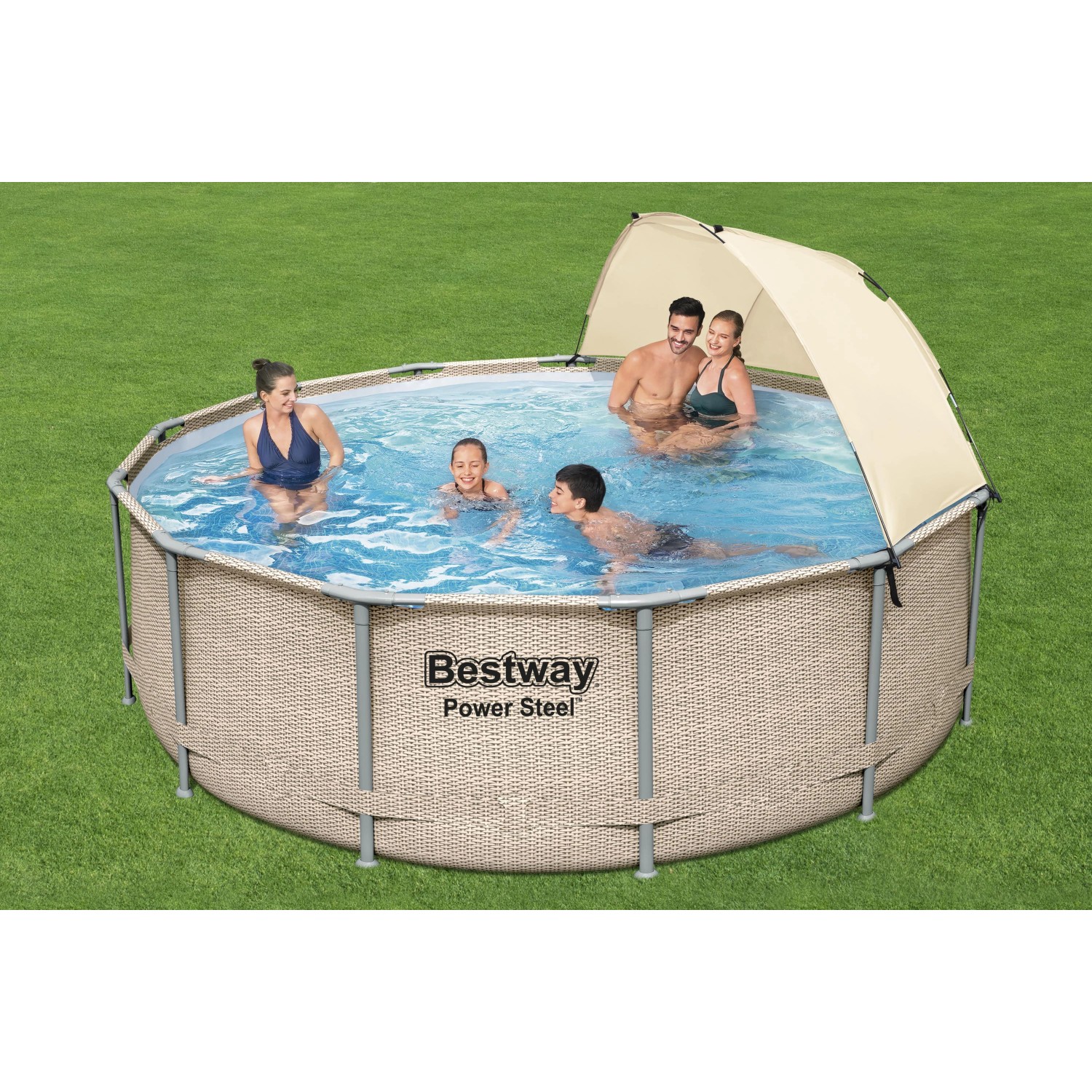 Piscina fuori terra tubolare in pvc/acciaio Bestway Pw Steel Ø 396x107 cm Piscina fuori terra tubolare in pvc/acciaio Bestway Pw Steel Ø 396x107 cm