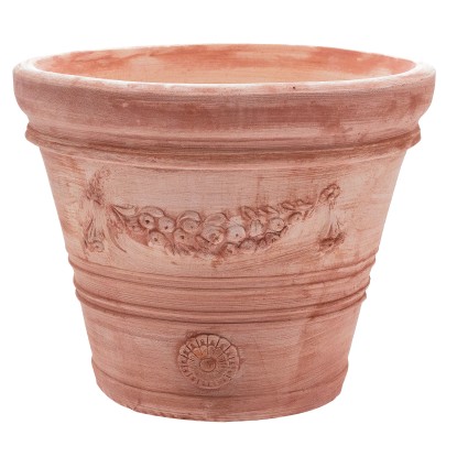 Vaso doppio bordo festonato 35 cm x 41 cm x 41 cm Vaso doppio bordo festonato 35 cm x 41 cm x 41 cm