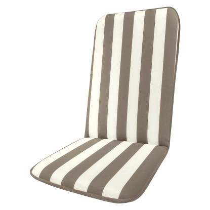 Cuscino per sdraio Riga taupe 112x48x4 cm Cuscino per sdraio Riga taupe 112x48x4 cm