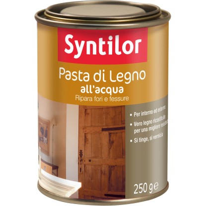 Pasta di legno all`acqua effetto pino 250 g Pasta di legno all`acqua effetto pino 250 g