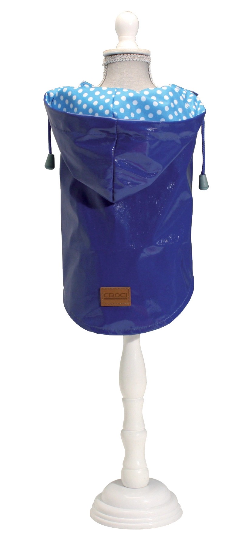 Impermeabile per cani Raindrop dorso 35 cm blu Impermeabile per cani Raindrop dorso 35 cm blu