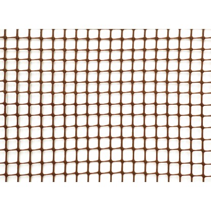 Rete ombreggiante quadra maglia 10 mm H 1 x L 5 m marrone Rete ombreggiante quadra maglia 10 mm H 1 x L 5 m marrone