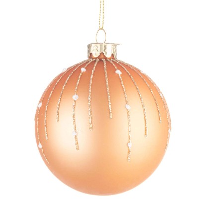 Pallina di Natale in vetro Spill pesca Ø 8 cm Pallina di Natale in vetro Spill pesca Ø 8 cm