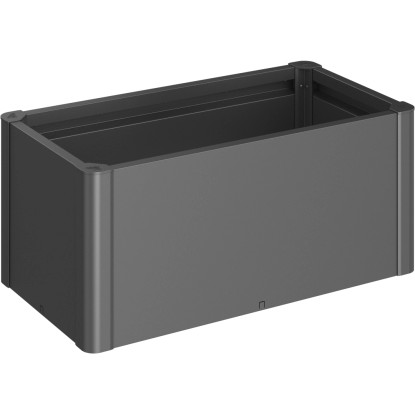 Fioriera esterno Biohort Belvedere Mini grigio scuro metallizzato 45x102x53 cm Fioriera esterno Biohort Belvedere Mini grigio scuro metallizzato 45x102x53 cm
