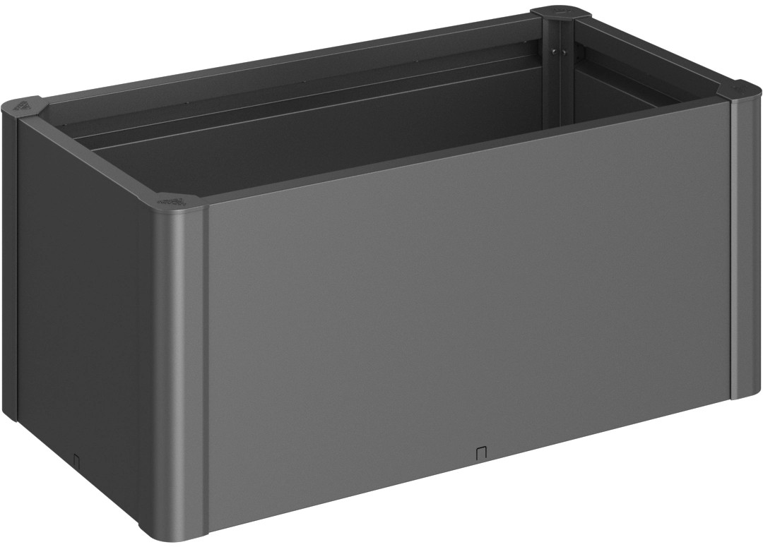 Fioriera esterno Biohort Belvedere Mini grigio scuro metallizzato 45x102x53 cm Fioriera esterno Biohort Belvedere Mini grigio scuro metallizzato 45x102x53 cm