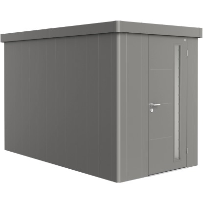 Casetta da giardino Neo 4A Grigio quarzo metal. 222x180x348 cm 1 porta Casetta da giardino Neo 4A Grigio quarzo metal. 222x180x348 cm 1 porta