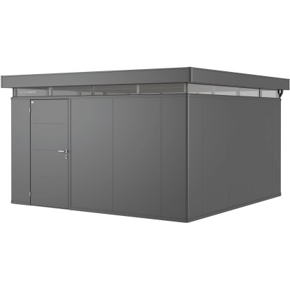 Depandance Biohort CasaNova 4x4 m grigio scuro metallizzato porta a sinistra Depandance Biohort CasaNova 4x4 m grigio scuro metallizzato porta a sinistra
