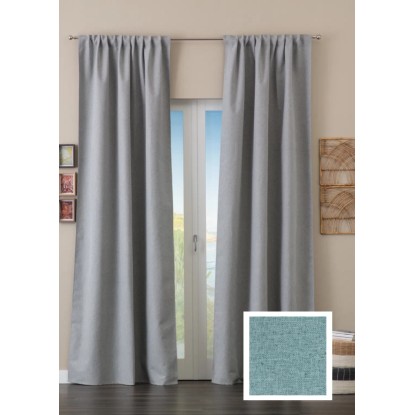 Tenda arredo Stoccolma L 135 x H 290 cm blu Tenda arredo Stoccolma L 135 x H 290 cm blu