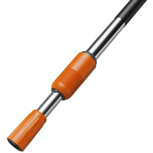 Gardena Cleansystem Manico telescopico M-XL, antracite, estensibile per pulizie in alto.