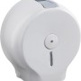 Dispenser di carta igienica jumbo bianco, t.b.t.
