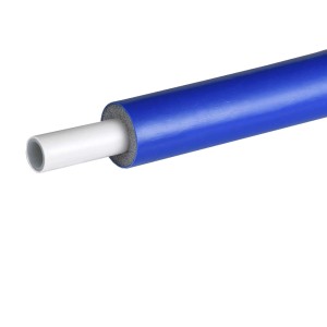 Tubo multistrato bianco rivestito di blu (Tubi multistrato).