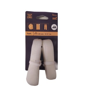 Nastro a strappo t.b.t., larghezza 20mm, lunghezza 1m, per tessuti.