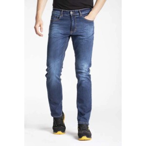 Jeans blu da uomo t.b.t. della categoria abbigliamento da lavoro.