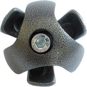 Accessorio cucina t.b.t. con vite, effetto metallo.