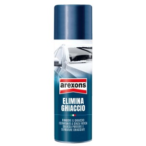 Spray Arexons per rimuovere rapidamente il ghiaccio dai finestrini dell'auto.