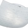Plafoniera moderna con scritte, ideale come lampada da soffitto per ambienti domestici.