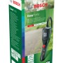 Confezione della pompa ad aria a batteria Bosch EasyPump. Pompa portatile con display digitale.