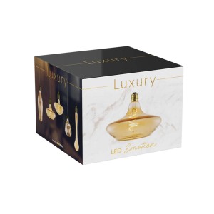 Confezione di una lampadina LED E27 dal design retrò.