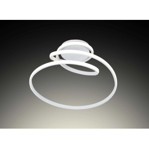 Plafoniera LED Viola 2200 lm 3000-6000K Ø 45x10,5 cm bianco