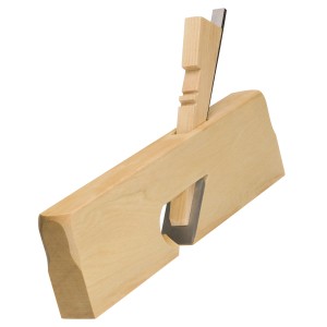 LUX Pialla per battute Classic, lama 27 mm, in legno di faggio per piallare con precisione.