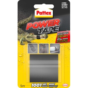 Pattex Power Tape, nastro adesivo extra forte, rotolo da 5m.