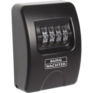 Burg Wächter Key Safe 10 SB, cassetta di sicurezza per chiavi con codice numerico.