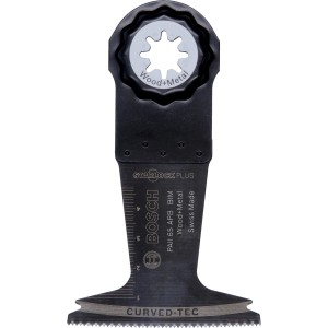 Lama per sega Bosch PAll 65 APB BIM per utensile multifunzione, adatta per legno e metallo.