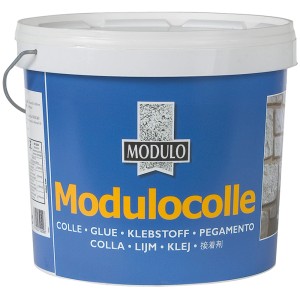 Secchio blu di adesivo per piastrelle Colle Innen, 7 kg, per interni.