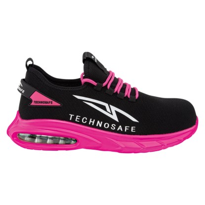 Scarpa antinfortunistica Technosafe S1PL SR ESD fucsia fluo tg 42