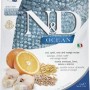 N&D Ocean cibo secco per cani, merluzzo, farro, avena e arancia.
