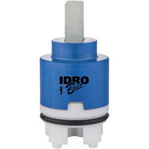 Cartuccia t.b.t., blu e bianca.