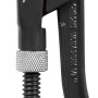 Chiave a gomito LUX-TOOLS 245 mm in acciaio al cromo-vanadio. Pinza nera regolabile con testa angolata per tubi.