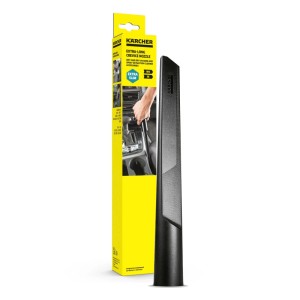 Bocchetta a lancia Kärcher extra lunga 350 mm nera per aspirapolvere, pulisce fessure difficili.