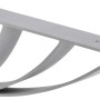 Mensola OBI Kronos, argento opaco, 185 mm, per ripiani e mensole a muro fino a 25 kg.