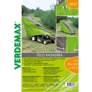 Copertura verde per tosaerba per proteggerlo dalle intemperie e dallo sporco.