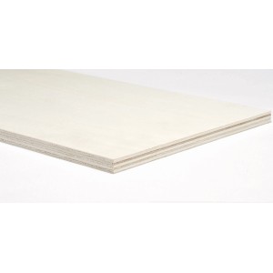 Pannello in legno t.b.t. chiaro, taglio o formato standard per interni.