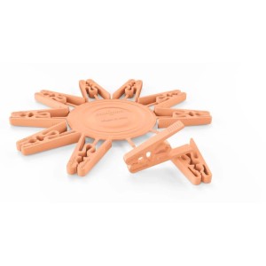 Mollette per bucato in plastica riciclata set 20 pezzi Colombo Peggy