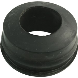 Nipplo in gomma nero Marley DN 50-1 1/4 con bordino per tubi HT.