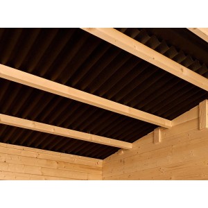 Casetta da giardino in legno sp 16 mm H226xL300xP220 cm